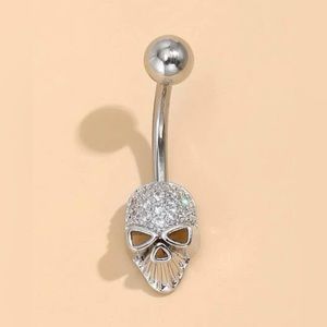 Skull Belly Ring
